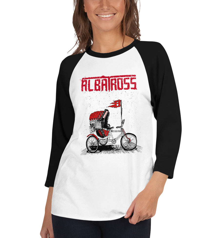 3/4 sleeve raglan shirt